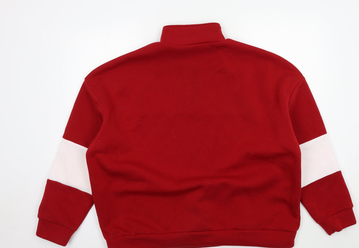 SheIn Womens Red  Jersey Pullover Sweatshirt Size L  - its the most wonderful time of the year