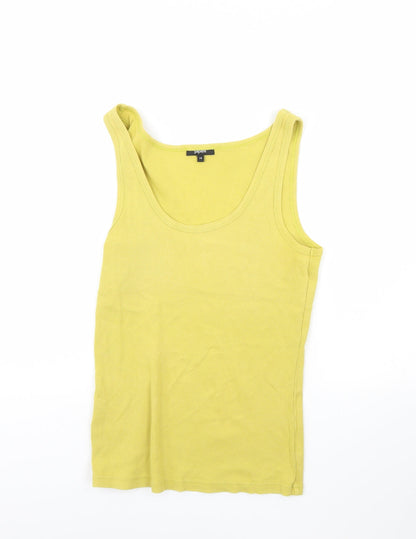 Papaya Womens Yellow   Basic Tank Size 14