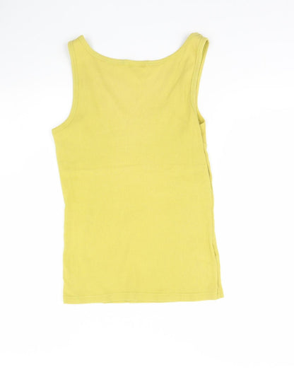 Papaya Womens Yellow   Basic Tank Size 14