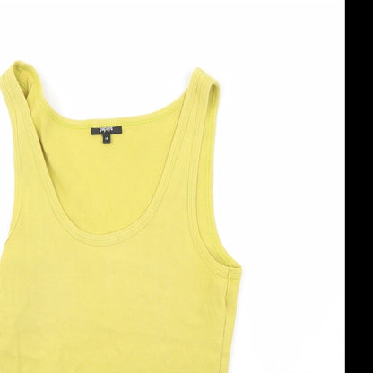 Papaya Womens Yellow   Basic Tank Size 14