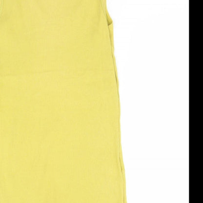 Papaya Womens Yellow   Basic Tank Size 14