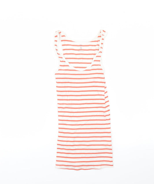 Womens UK Size M H&M White Basic Tank