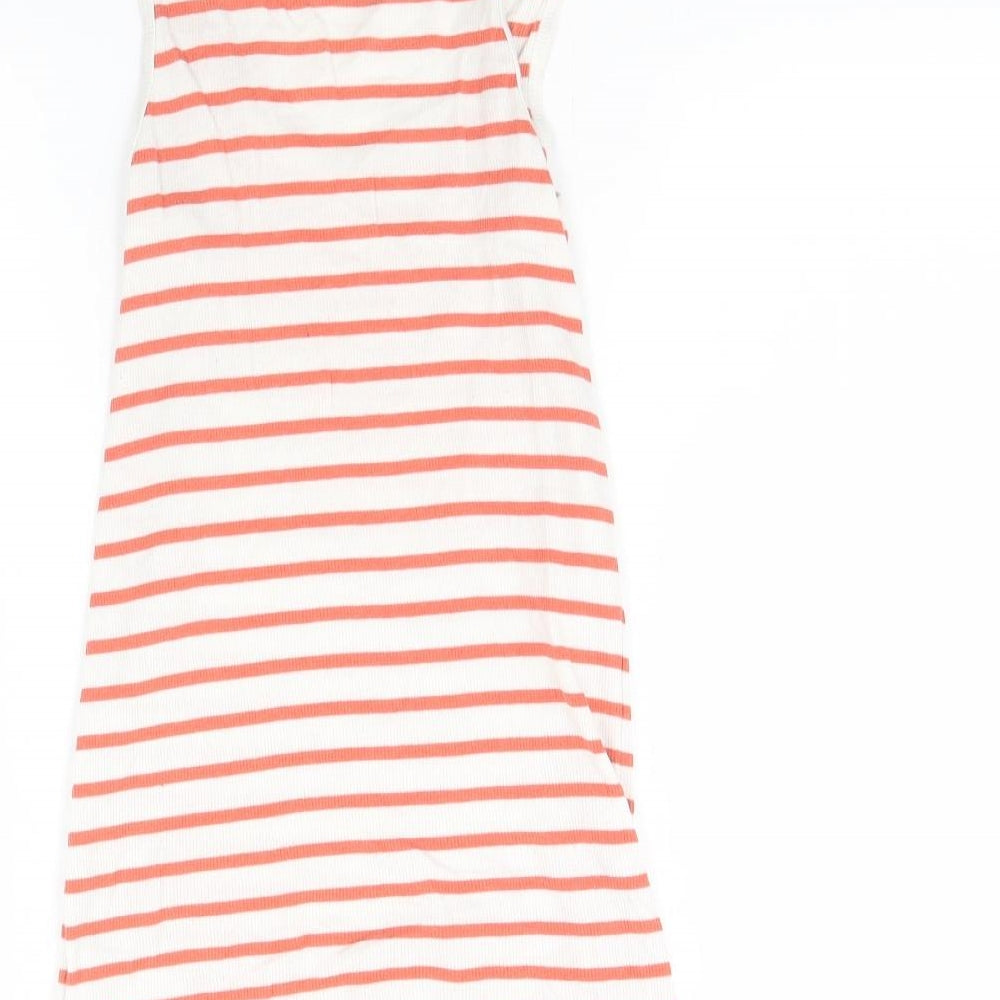 Womens UK Size M H&M White Basic Tank