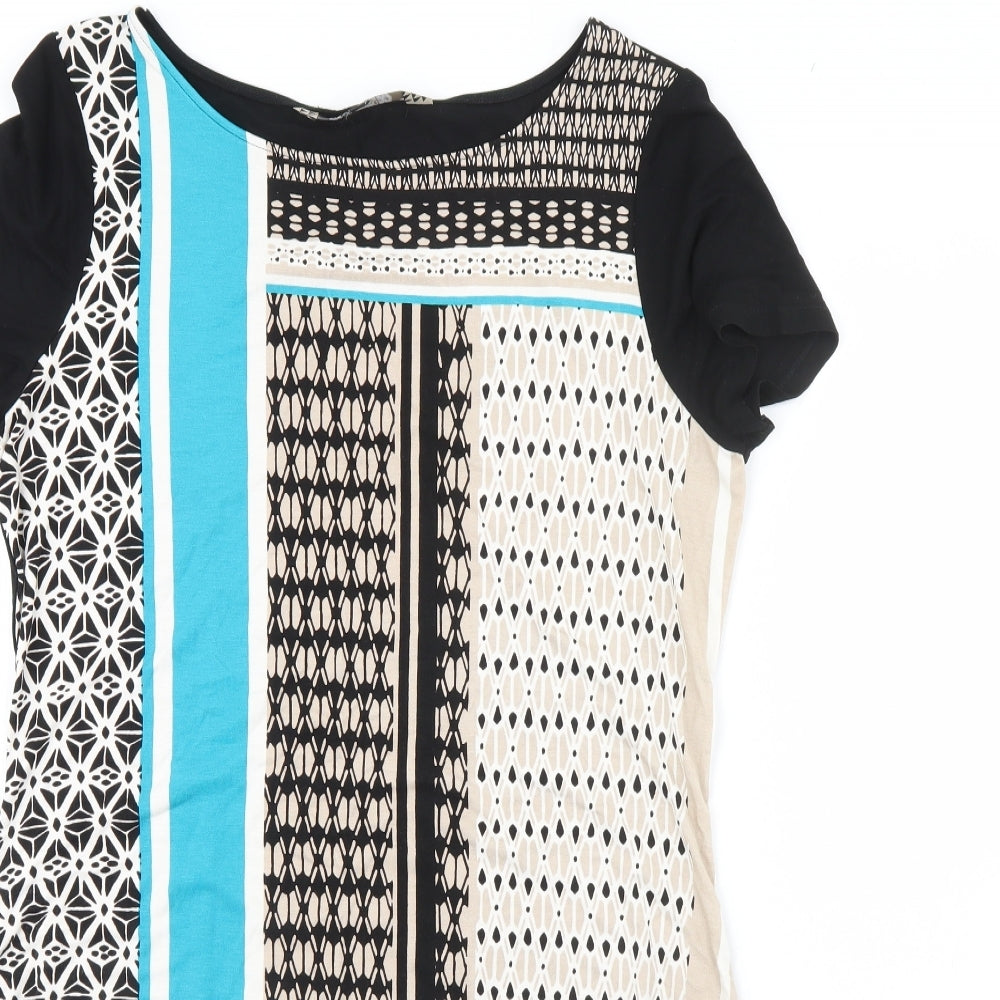 Principles Womens Multicoloured Geometric  Mini  Size 14
