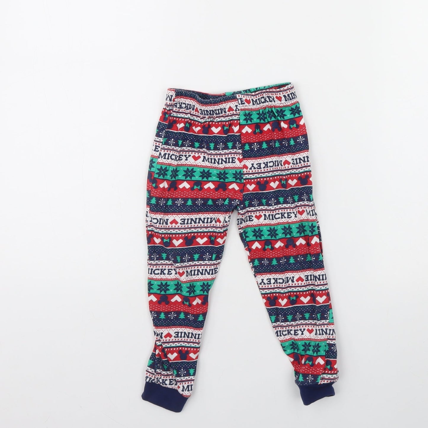 Nutmeg Baby Multicoloured Striped  Cami Pyjama Pants Size 18-24 Months  - Christmas