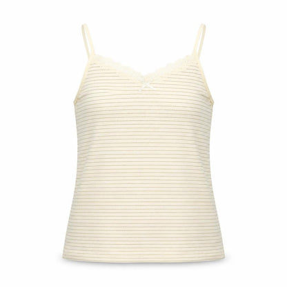 Womens UK Size 14 Preworn Ivory Basic Tank
