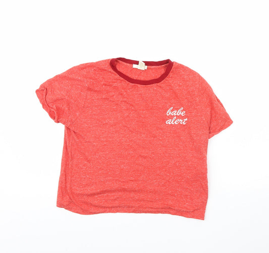 FOREVER 21 Womens Red   Basic T-Shirt Size S