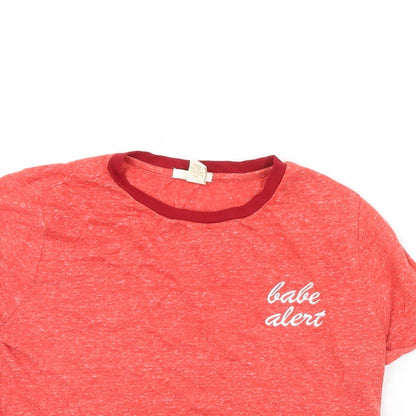 FOREVER 21 Womens Red   Basic T-Shirt Size S