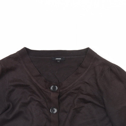 Papaya Womens Brown   Jacket  Size 14