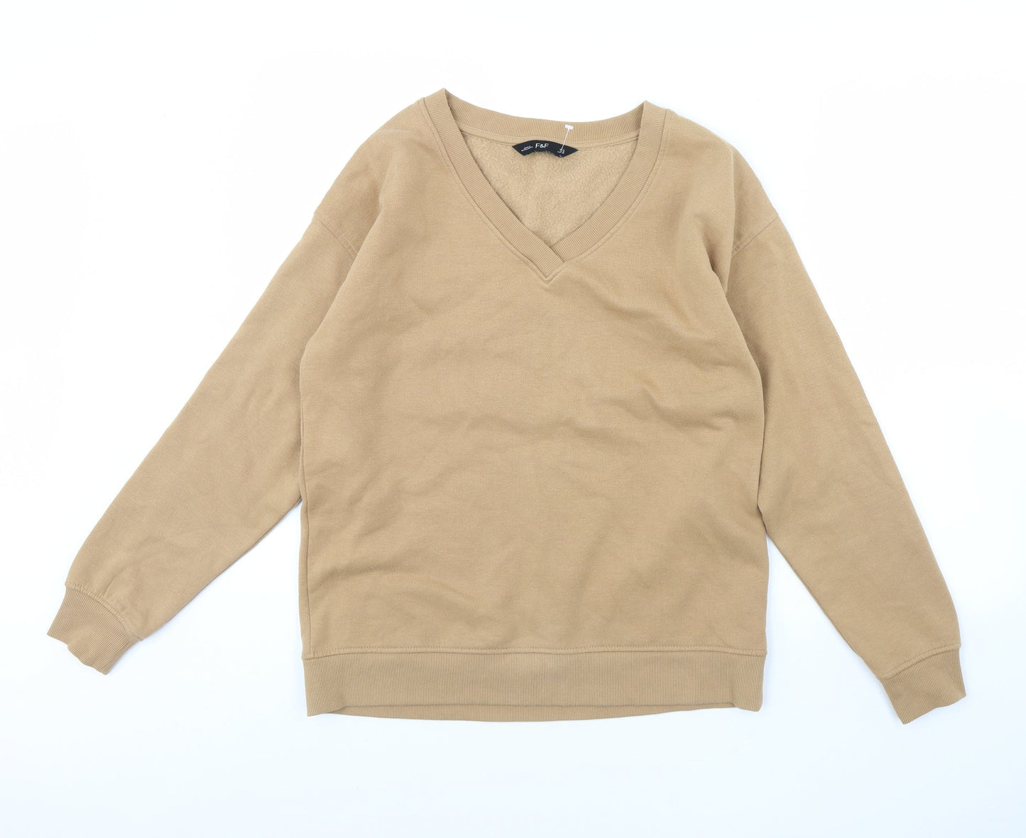 F&F Womens Brown   Pullover Jumper Size 12