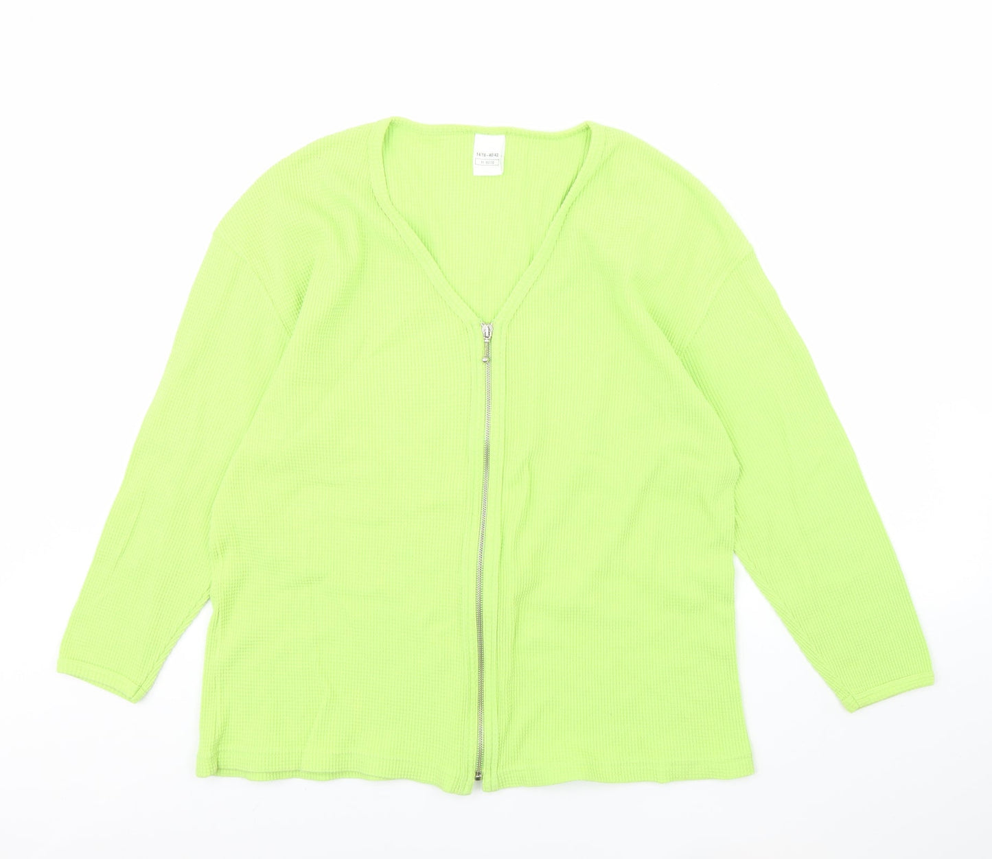 Womens UK Size 14 Preworn Green Jacket