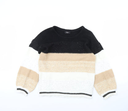 Womens UK Size S Klass Beige Pullover Jumper