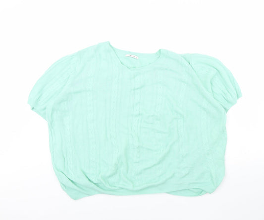 TU Womens Green   Pullover Jumper Size 16