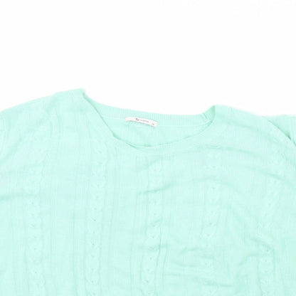 TU Womens Green   Pullover Jumper Size 16