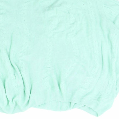 TU Womens Green   Pullover Jumper Size 16