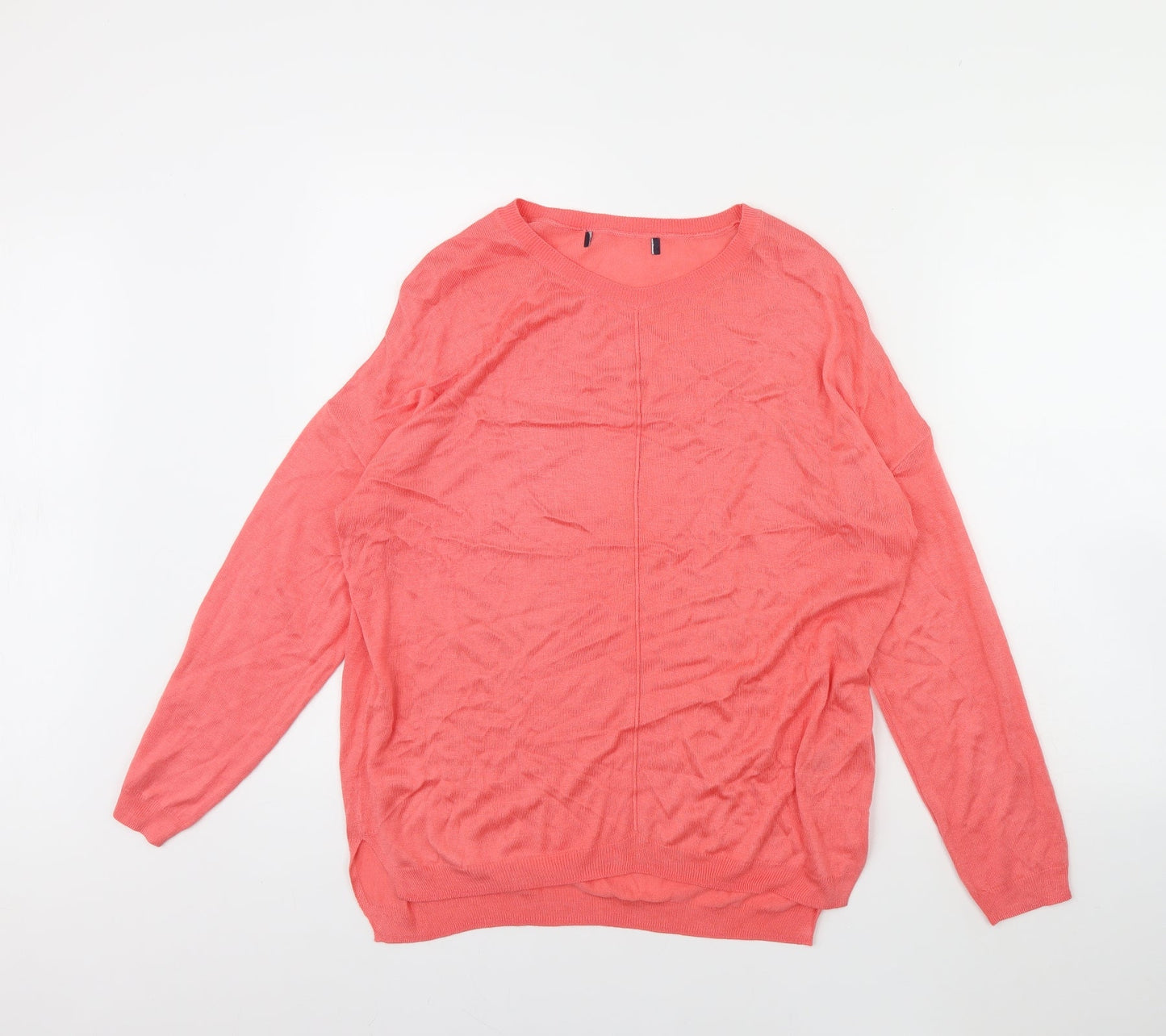 Womens UK Size L M&S Pink Pullover Jumper