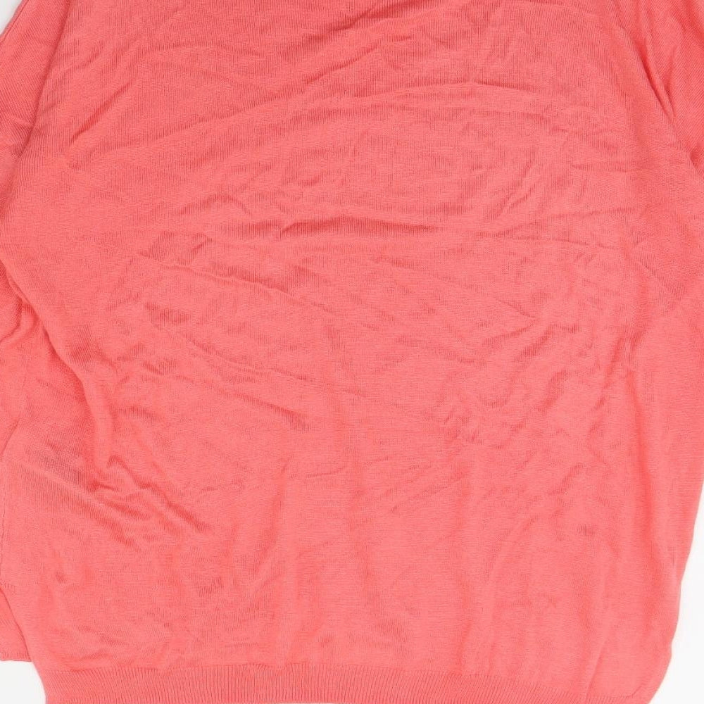 Womens UK Size L M&S Pink Pullover Jumper