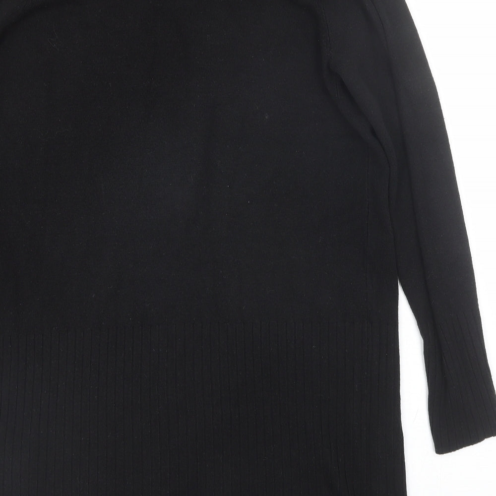 Womens UK Size S NEXT Black Cardigan Jumper