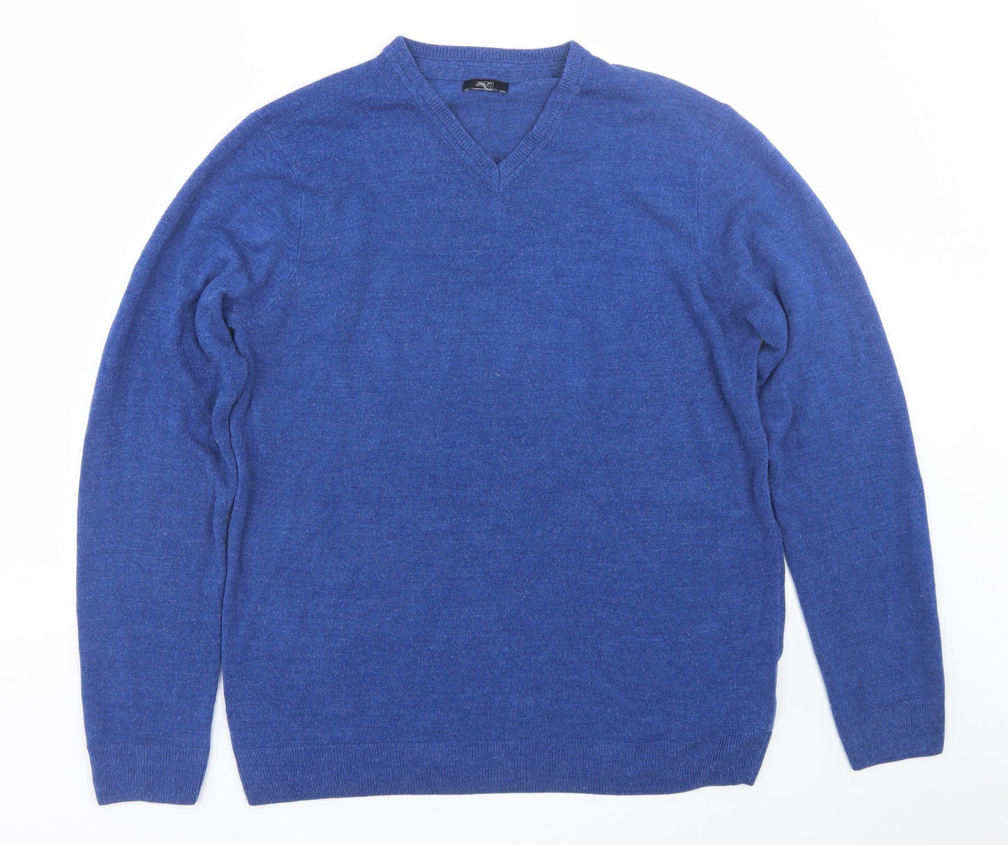 F&F Mens Blue   Pullover Jumper Size L