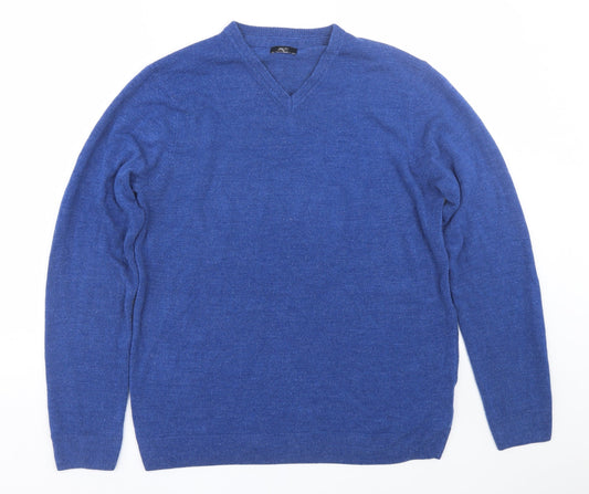 F&F Mens Blue   Pullover Jumper Size L
