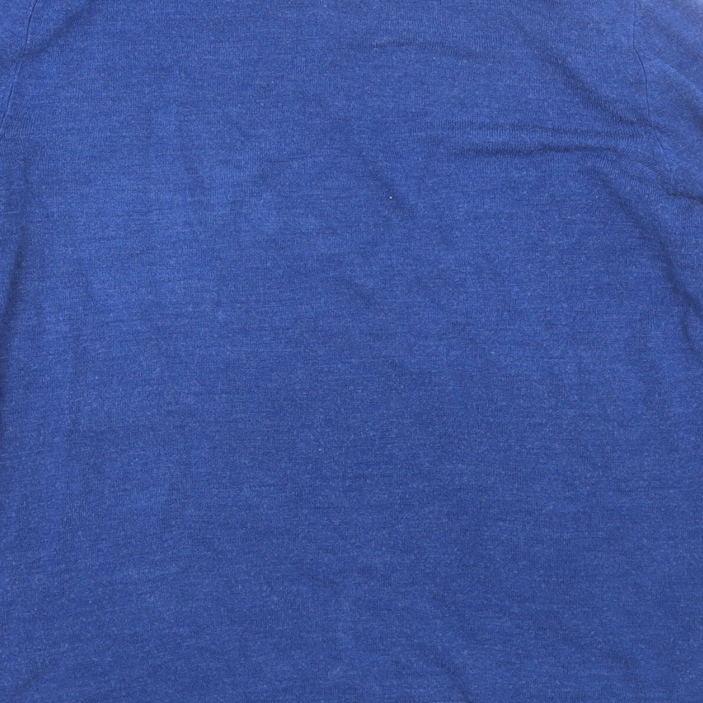 F&F Mens Blue   Pullover Jumper Size L
