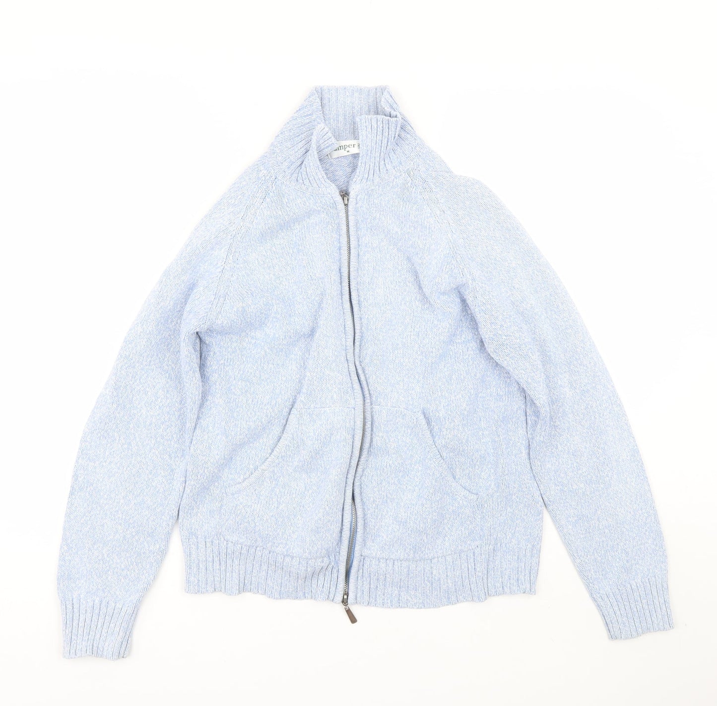 Jumper Womens Blue   Full Zip Sweatshirt Size M
