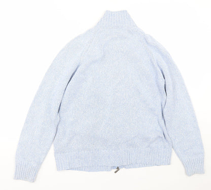 Jumper Womens Blue   Full Zip Sweatshirt Size M