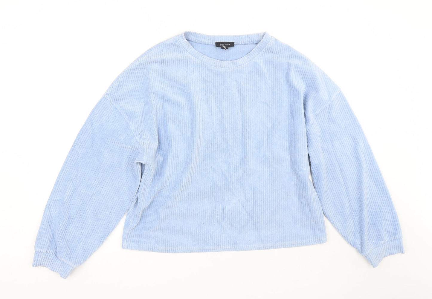 Womens UK Size L New Look Blue Pullover Jumper