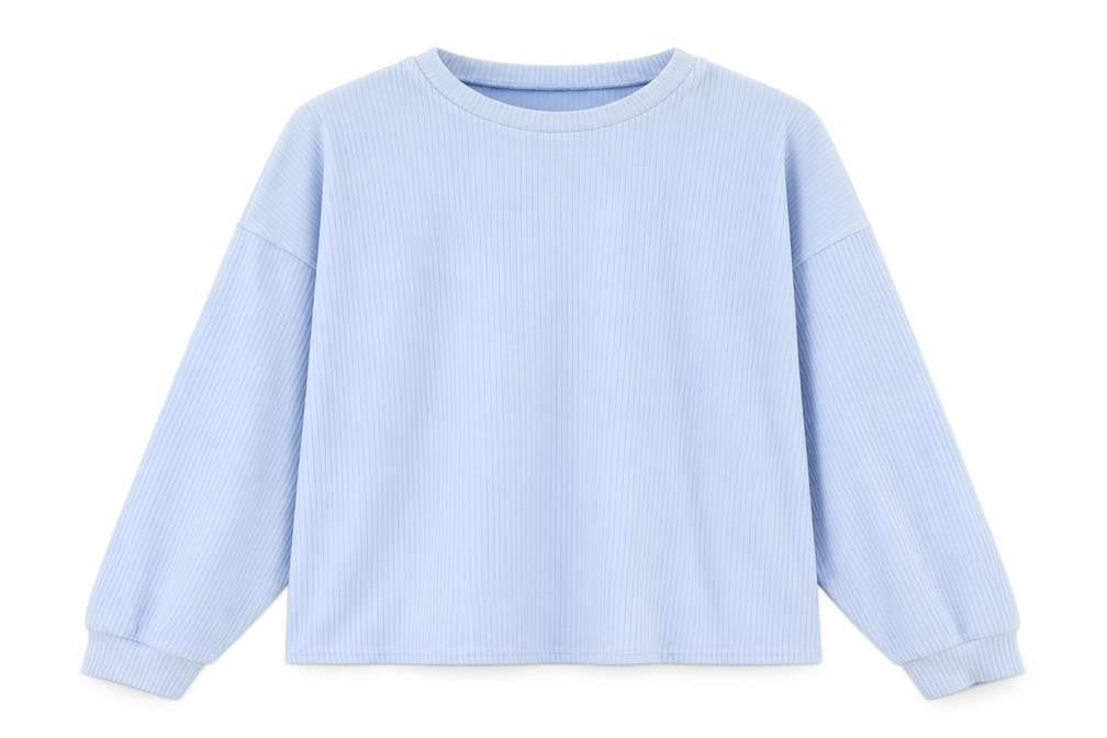 Womens UK Size L New Look Blue Pullover Jumper