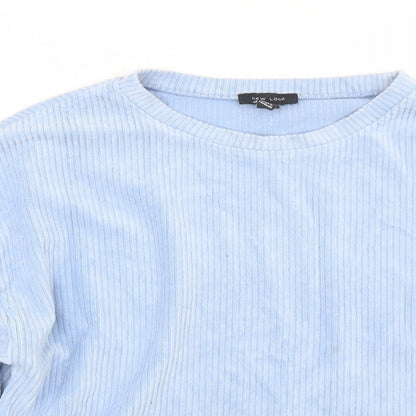 Womens UK Size L New Look Blue Pullover Jumper