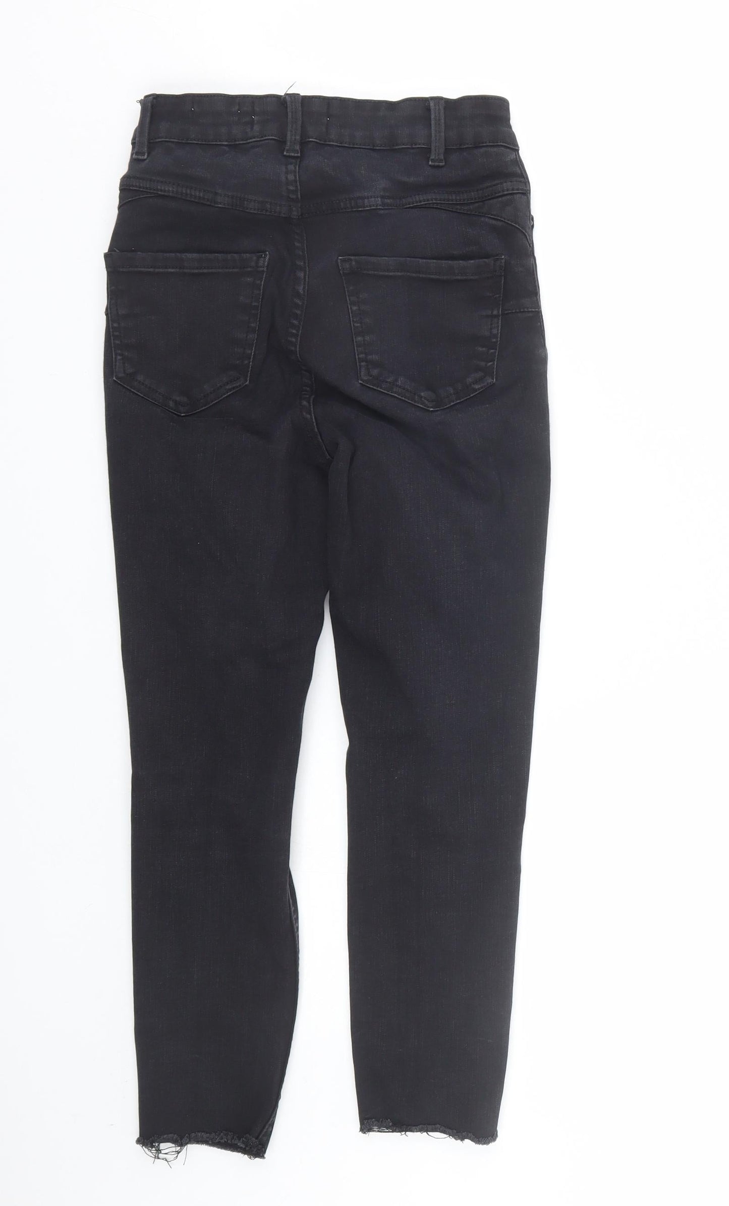 New Look Womens Black  Denim Skinny Jeans Size 4 L23 in