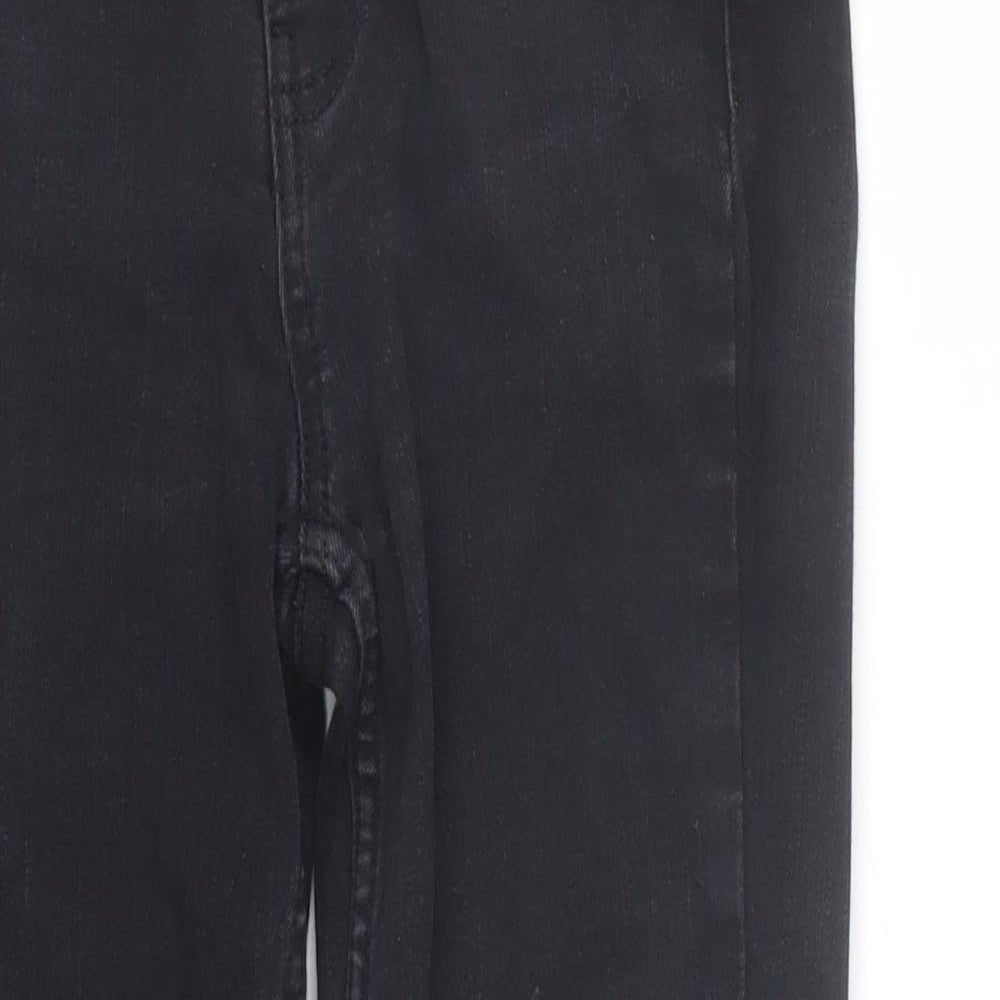 New Look Womens Black  Denim Skinny Jeans Size 4 L23 in