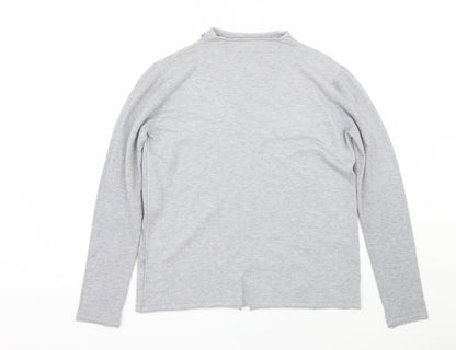 Womens UK Size L Preworn Grey Pullover Jumper