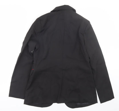 Boohoo Womens Black   Jacket Suit Size 10