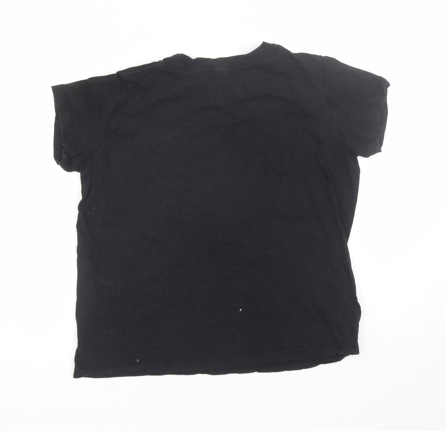 Boohoo Womens Black   Basic T-Shirt Size S