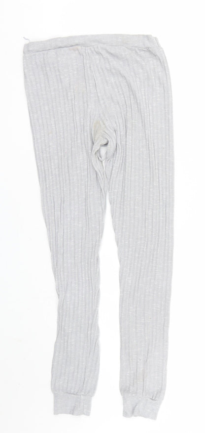 Womens UK Size S PRETTYLITTLETHING Regular Fit Jogger Grey Trousers