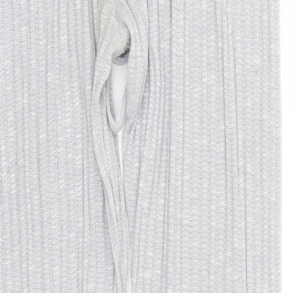 Womens UK Size S PRETTYLITTLETHING Regular Fit Jogger Grey Trousers