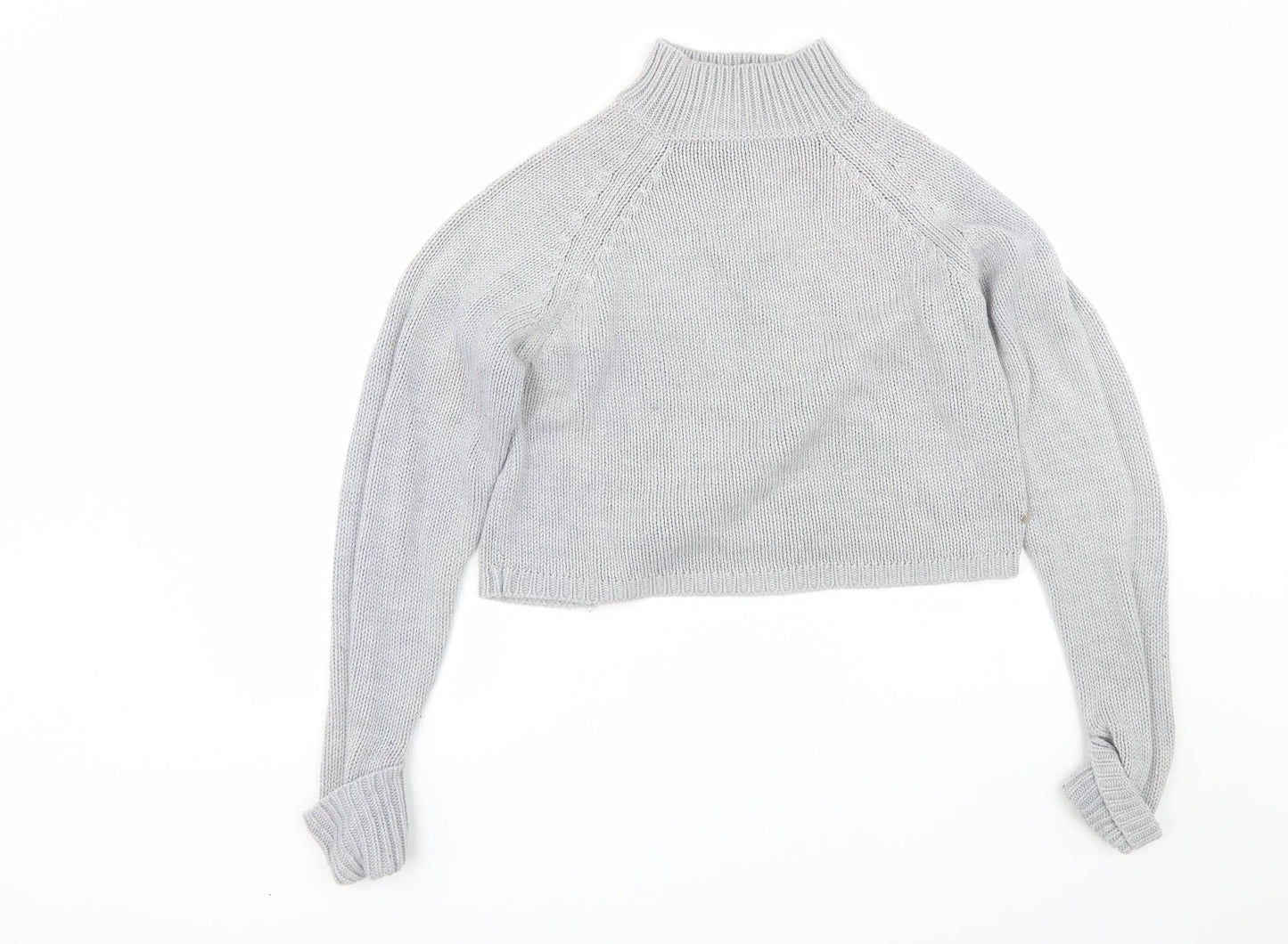 Womens UK Size M Preworn Grey Pullover Jumper