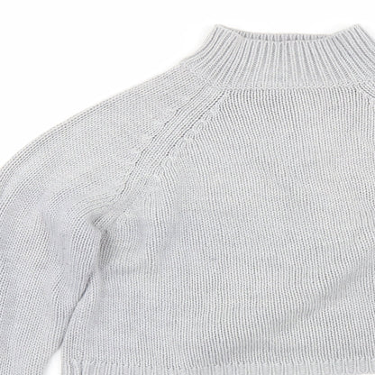 Womens UK Size M Preworn Grey Pullover Jumper