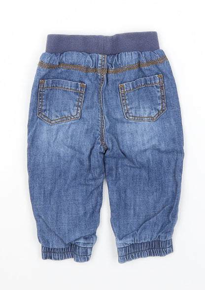 George Baby Blue   Capri Jeans Size 6-9 Months
