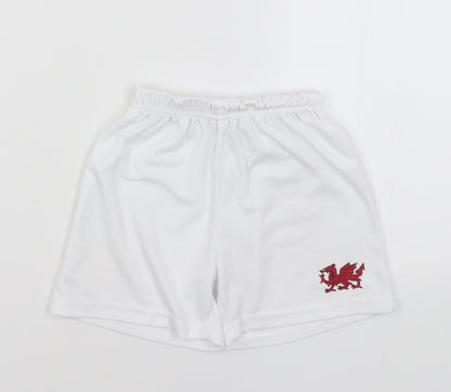 Manav Baby White   Cropped Trousers Size 18-24 Months
