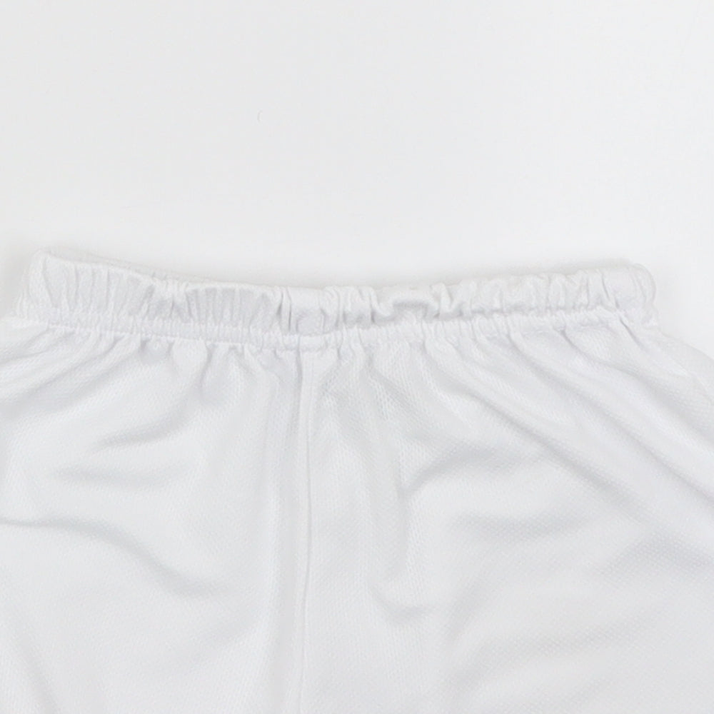 Manav Baby White   Cropped Trousers Size 18-24 Months