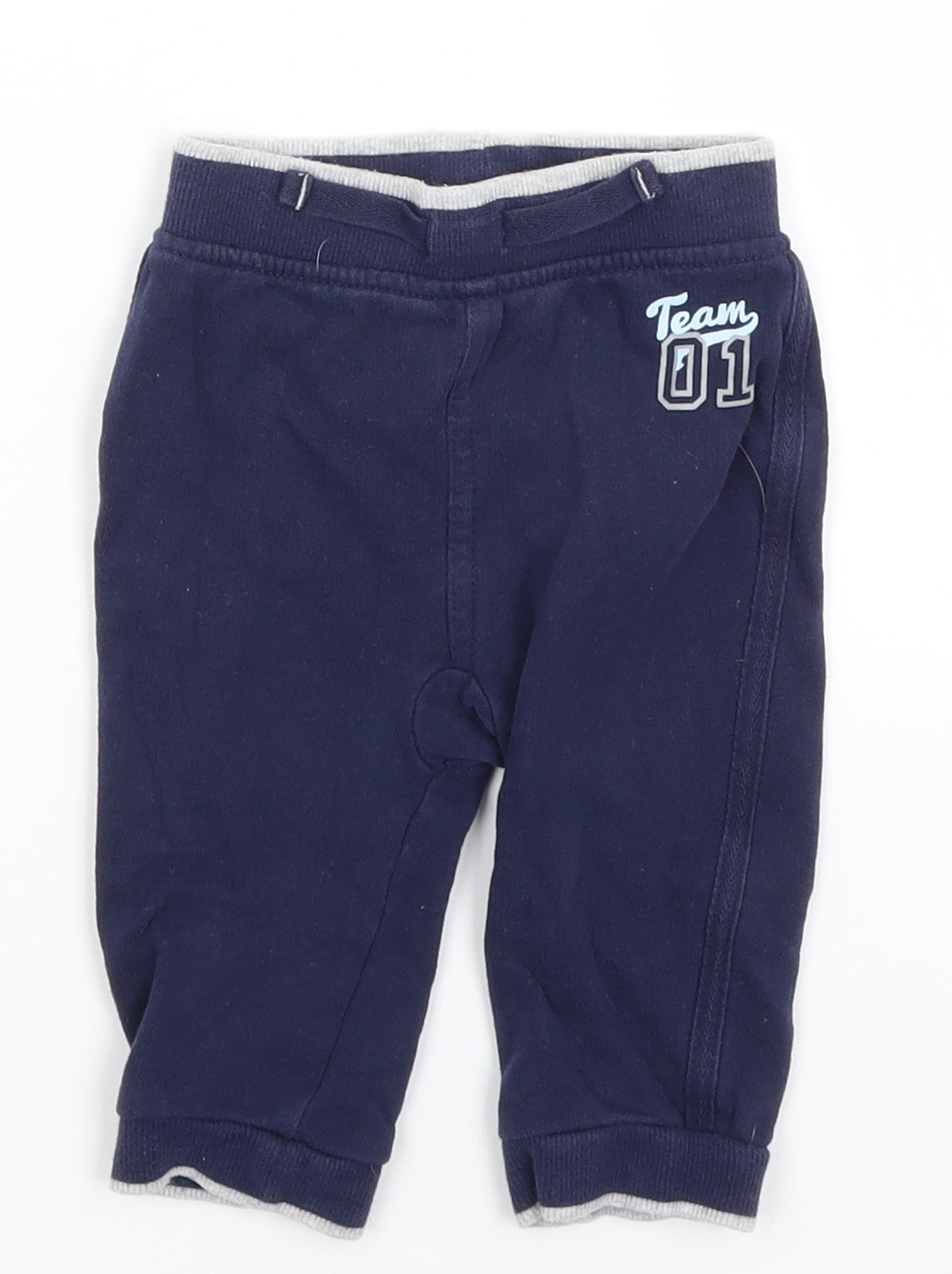 George Baby Blue   Jogger Trousers Size 6-9 Months