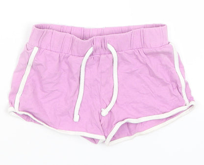 Pep & Co Baby Purple   Cropped Trousers Size 18-24 Months