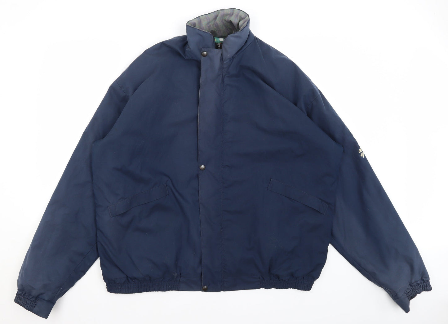 Mens UK Size XL Pro Image Blue Rain Coat