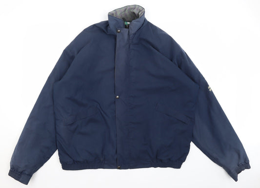 Mens UK Size XL Pro Image Blue Rain Coat