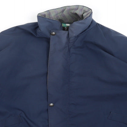 Mens UK Size XL Pro Image Blue Rain Coat