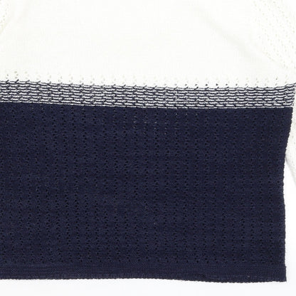 Womens UK Size M Sweater Shop White Pullover Jumper