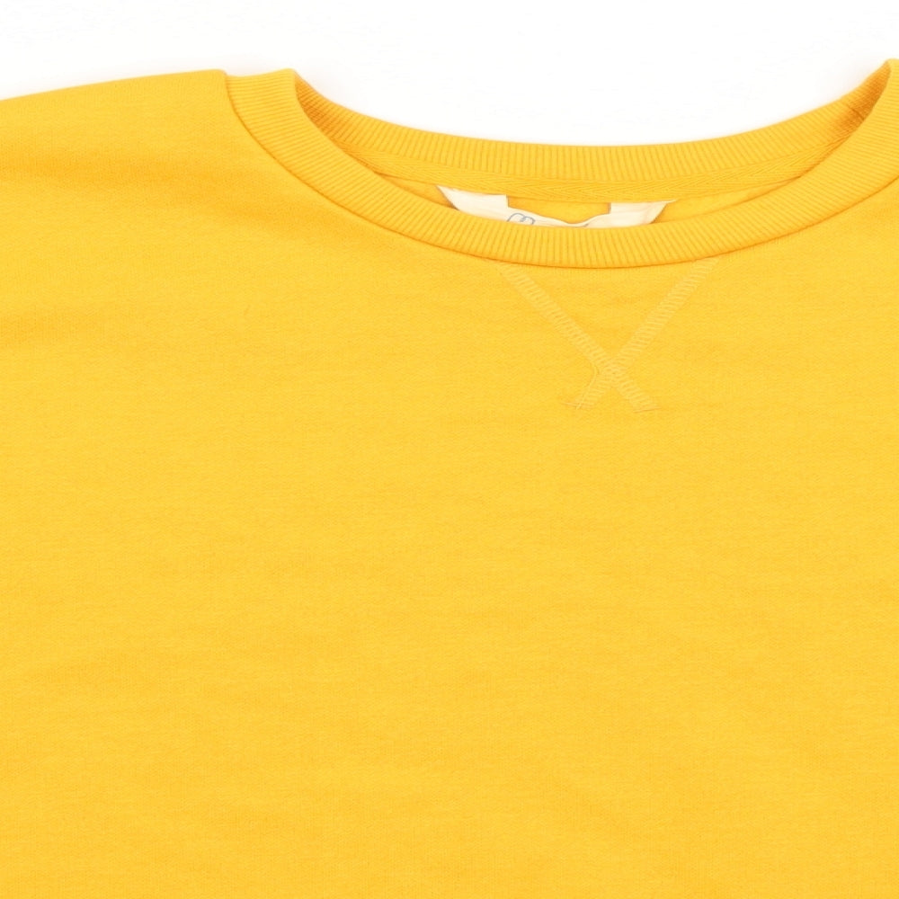 Primark Womens Yellow   Pullover Jumper Size L