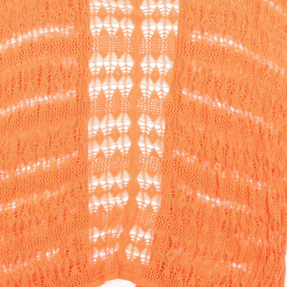 Womens UK Size M Originals Orange Shrug Jumper